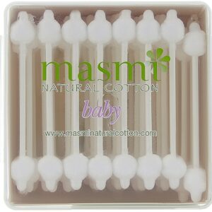 Masmi organic cotton baby safety buds 56pcs