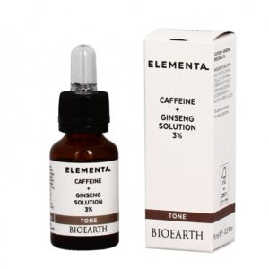 BioEarth Elementa - TONE - Συμπυκνωμένος Ορός Ενυδάτωσης Caffeine & Ginseng 3% 15ml