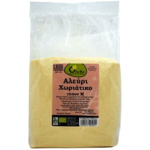 Αλεύρι Χωριάτικο τύπου Μ 1kg, ola bio