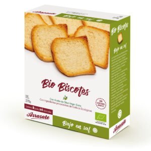 Φρυγανιές bio (χωρίς αλάτι) 270gr, Arrasate