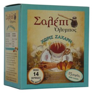 Σαλέπι (χωρίς ζαχαρη) 25 φακ. 100gr, ΟΛΥΜΠΟΣ