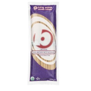 Noodles organic από Καφέ Ρύζι 250gr, King Soba