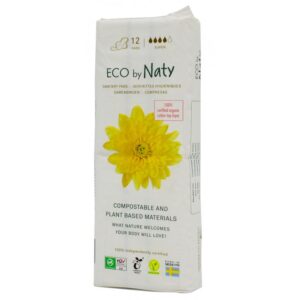 Σερβιέτες Ημέρας Ενισχυμένες 12τμχ, ECO by Naty