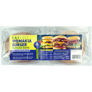 Ψωμάκια Burger(χωρίς γλουτένη) 2x70gr, Eat Free