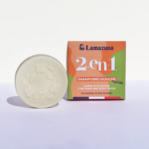 Lamazuna Solid Shampoo 2-in-1 Hair & Body Wash For All Hair Types