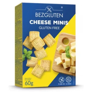 Σνακ με Τυρί (χωρίς γλουτένη)Cheese Minies 60gr, Bezgluten